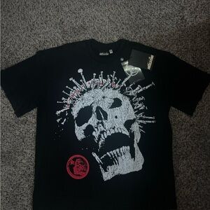 Crowned skull Hellstar tee